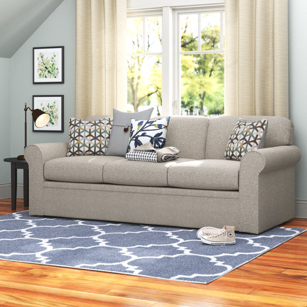 Andover Mills™ Aadhya 79'' Rolled Arm Sofa Bed with Reversible Cushions